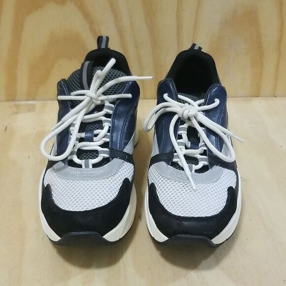 Size 40 ( EU) -DIOR Sneakers B22 Blue/Black Technical Knit 100% Authentic - Picture 2 of 9
